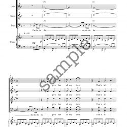 And I Love Her - Beatles for mixed voice choir